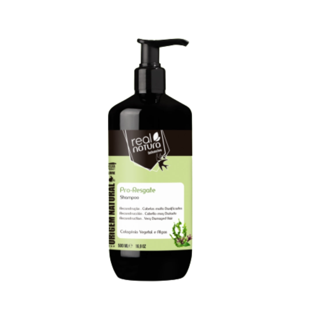 REAL NATURA - Pro-Resgate - Shampoo Sem Sal 500ml